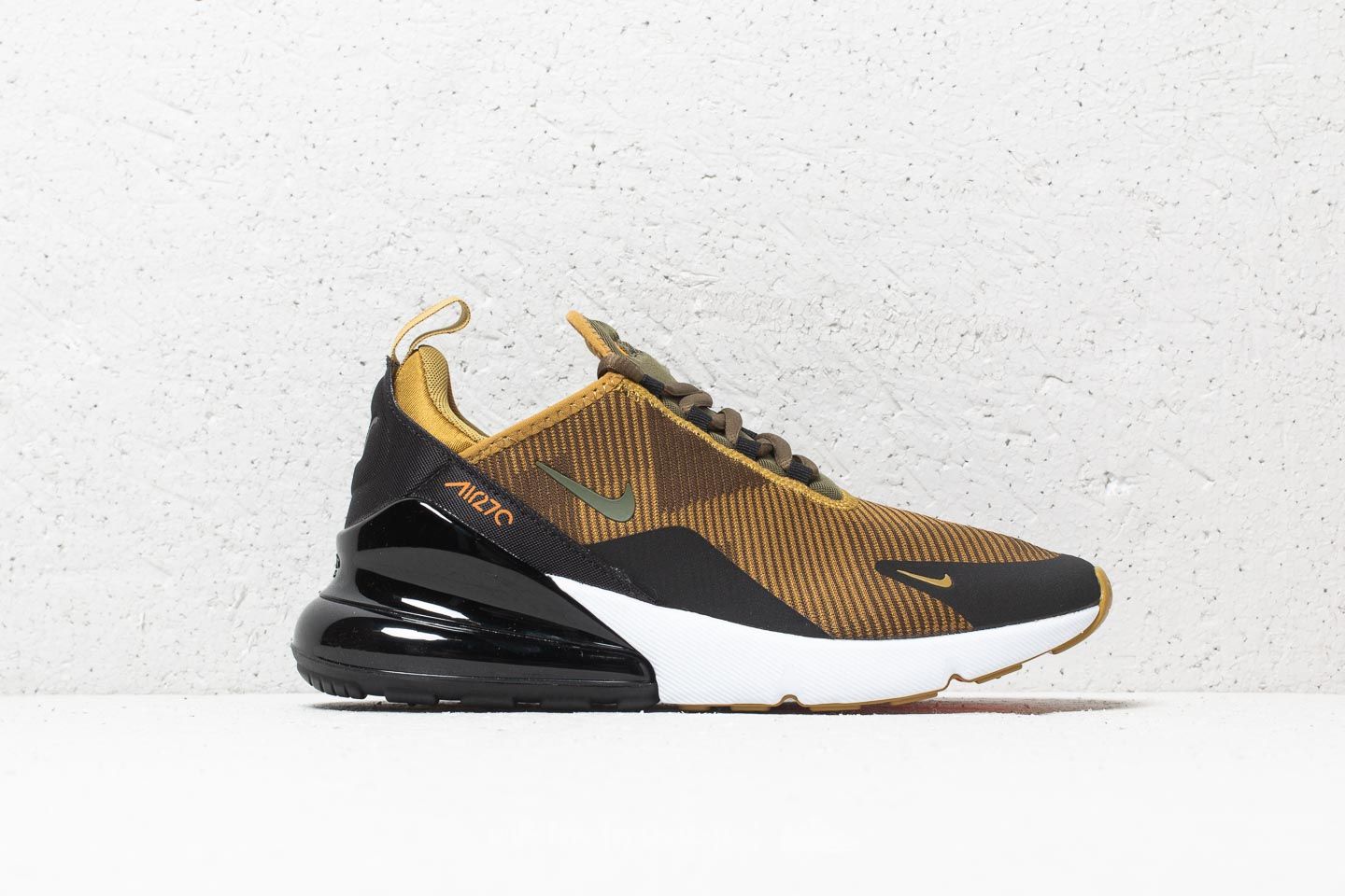 Damen Sneaker und Schuhe Nike Air Max 270 KJCRD GS Golden Moss Olive Canvas Black Footshop