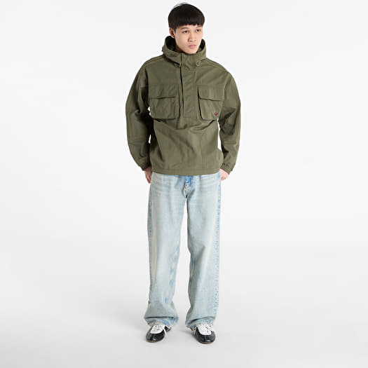 Men's jackets adidas Britcore Parka Olive Strata (KV4445) | Footshop
