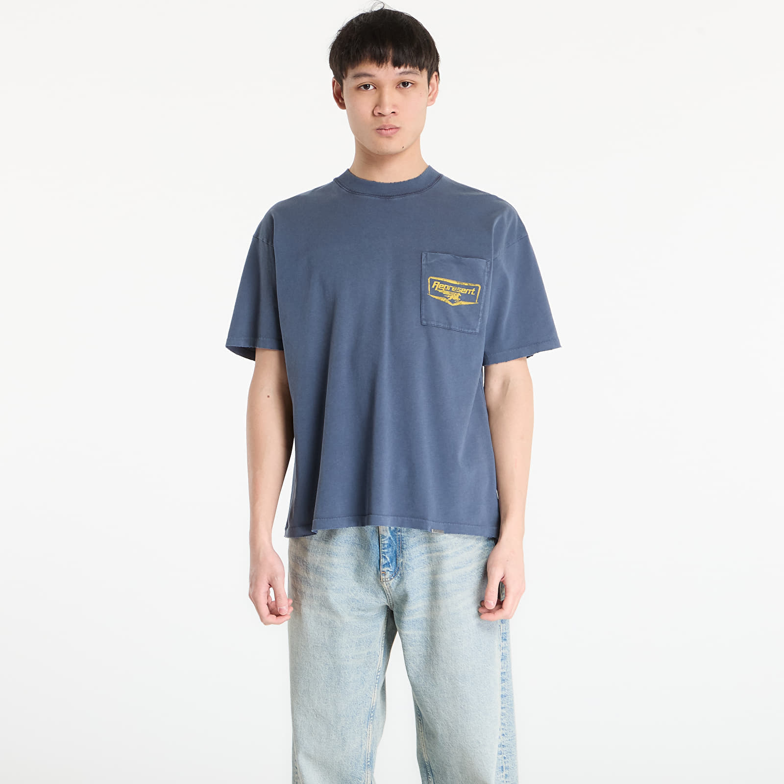 Тениска REPRESENT Nothing Faster T-Shirt UNISEX Indigo XL