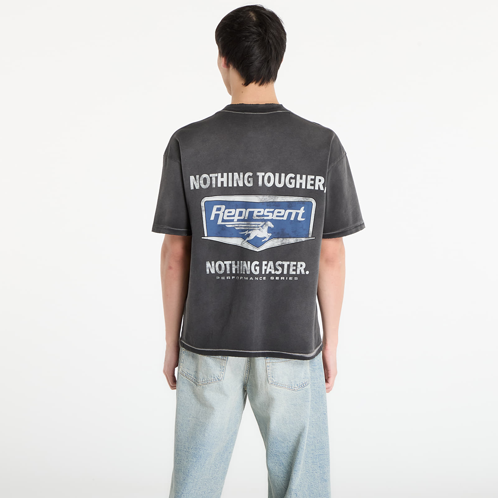 T-shirts REPRESENT Nothing Faster T-Shirt UNISEX Stained Black