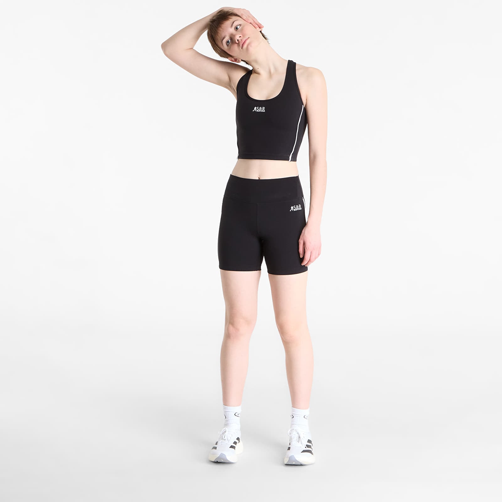 Shorts Sporty & Rich SR Runner Biker Short Black