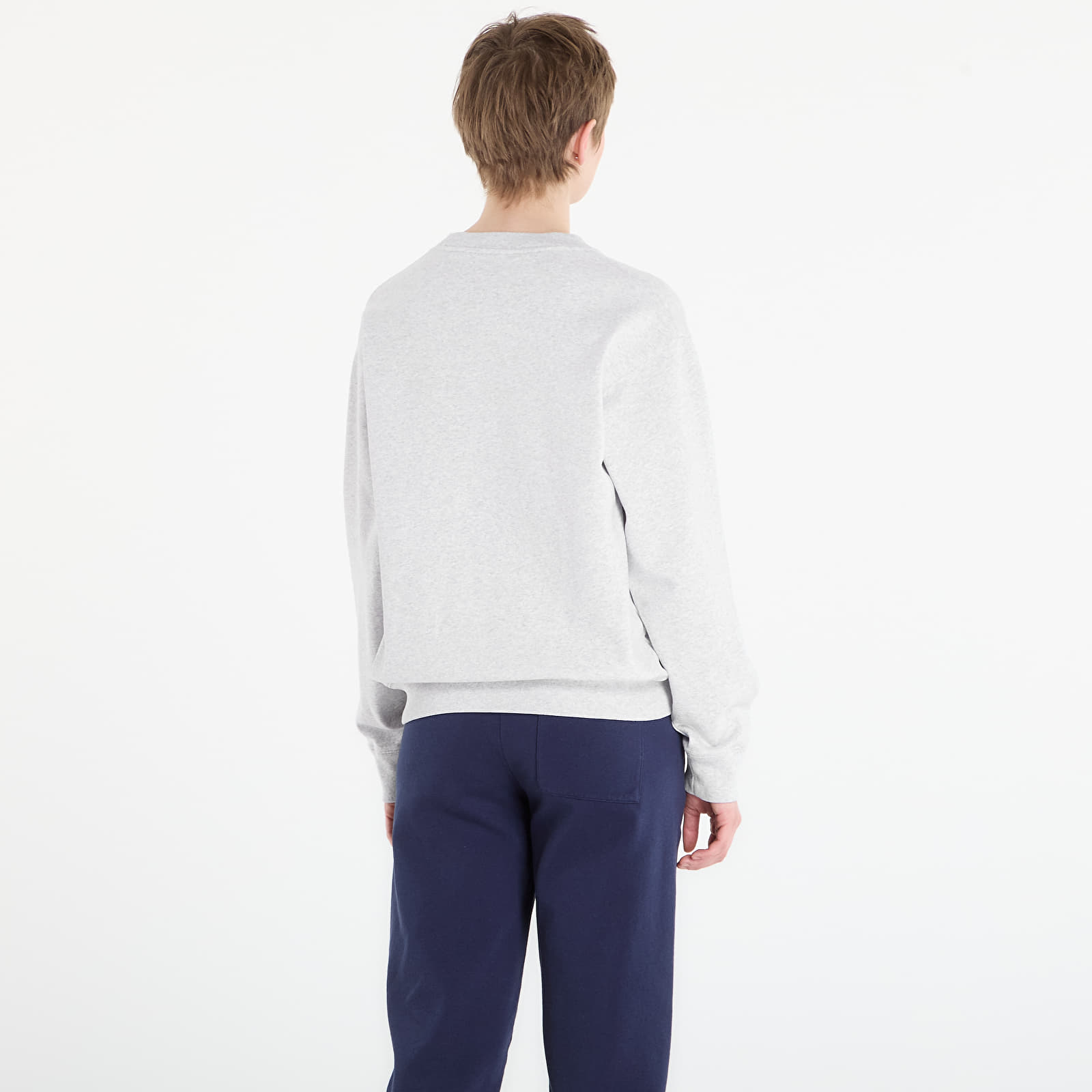 Hupparit ja collegepaidat Sporty & Rich Heritage Yankees Serif Crewneck UNISEX Heather Gray