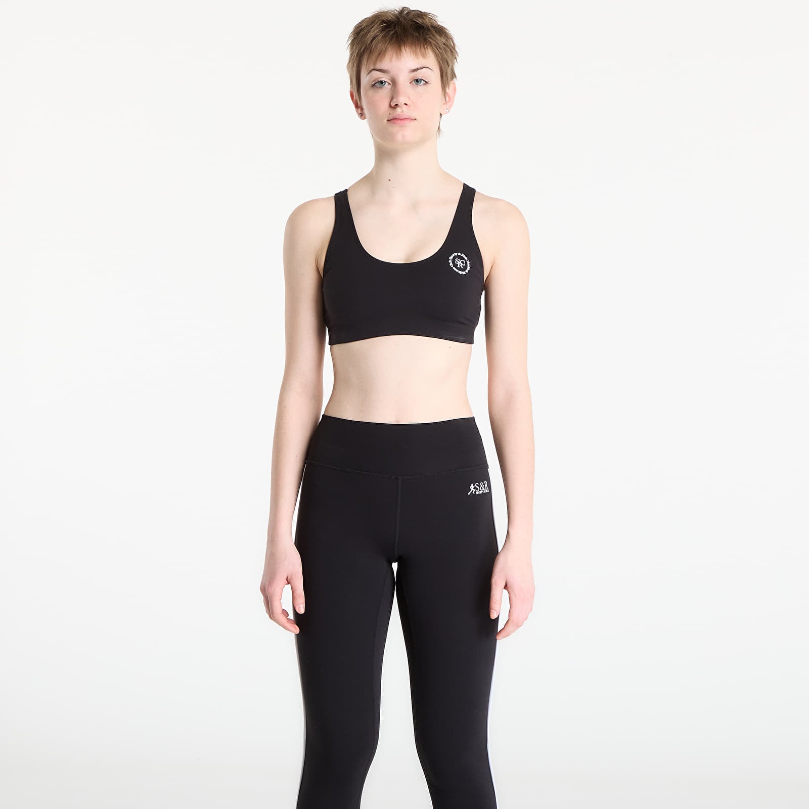 Krūšturi Sporty & Rich SRHWC Sports Bra Black