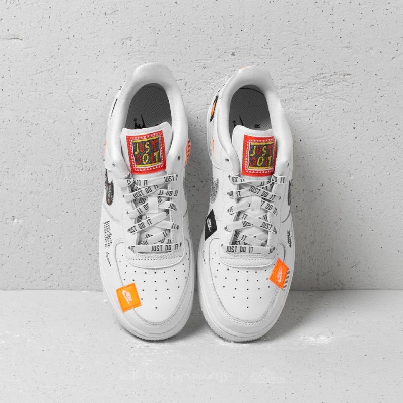 Nike Air Force 1 JDI Premium (GS) White/ Total Orange-Black | Footshop