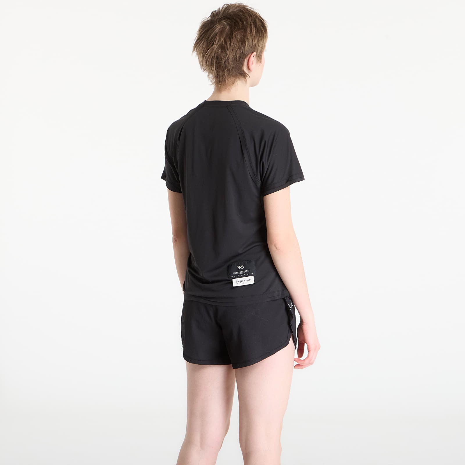 Magliette Y-3 Running Short Sleeve T-Shirt Black