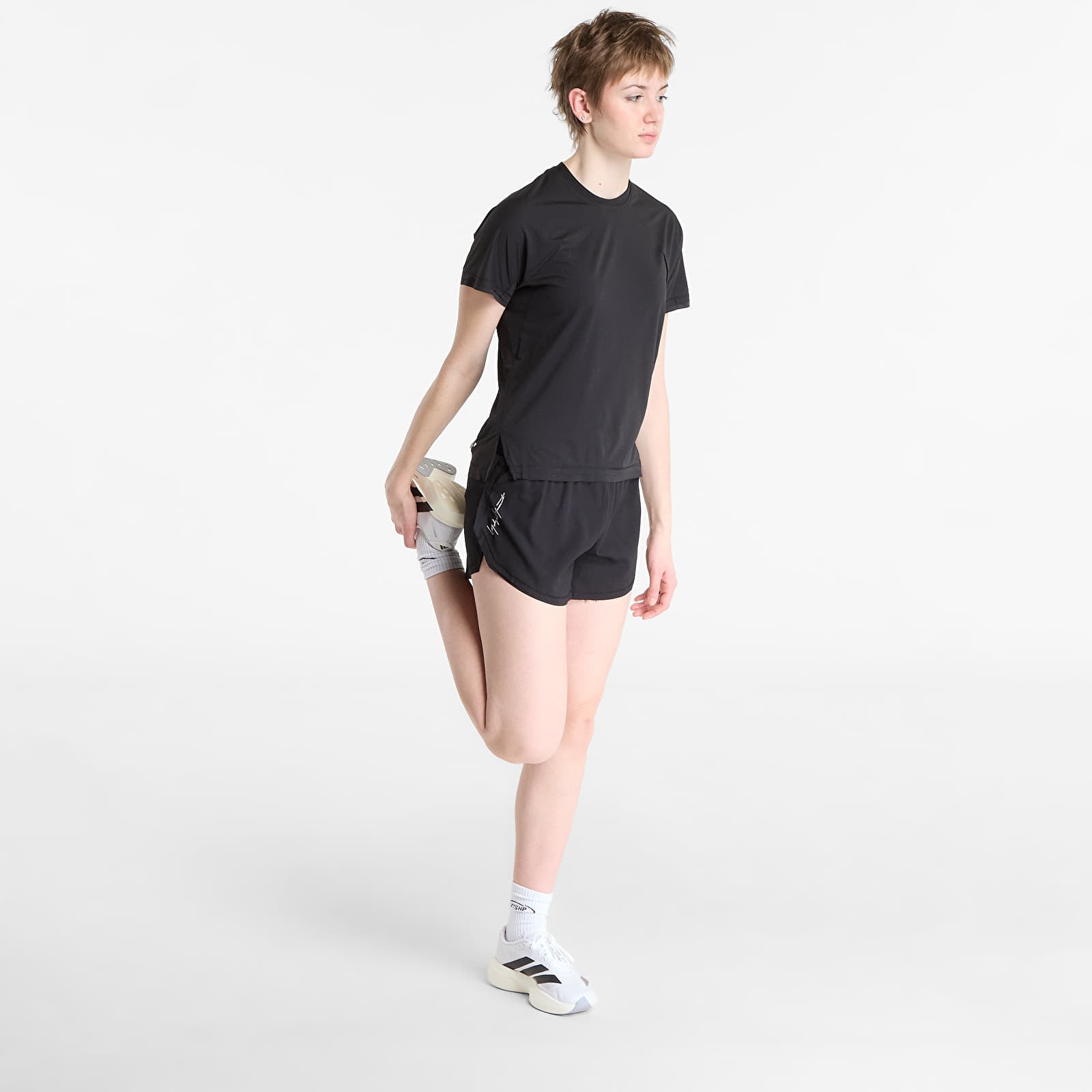 Magliette Y-3 Running Short Sleeve T-Shirt Black