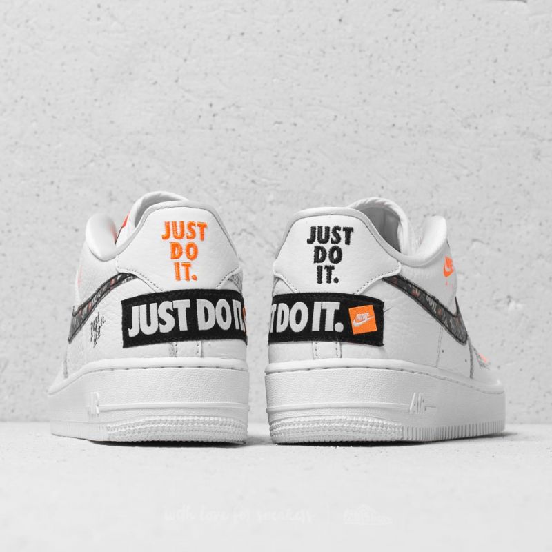 Nike Air Force 1 JDI Premium (GS) White/ Total Orange-Black | Footshop