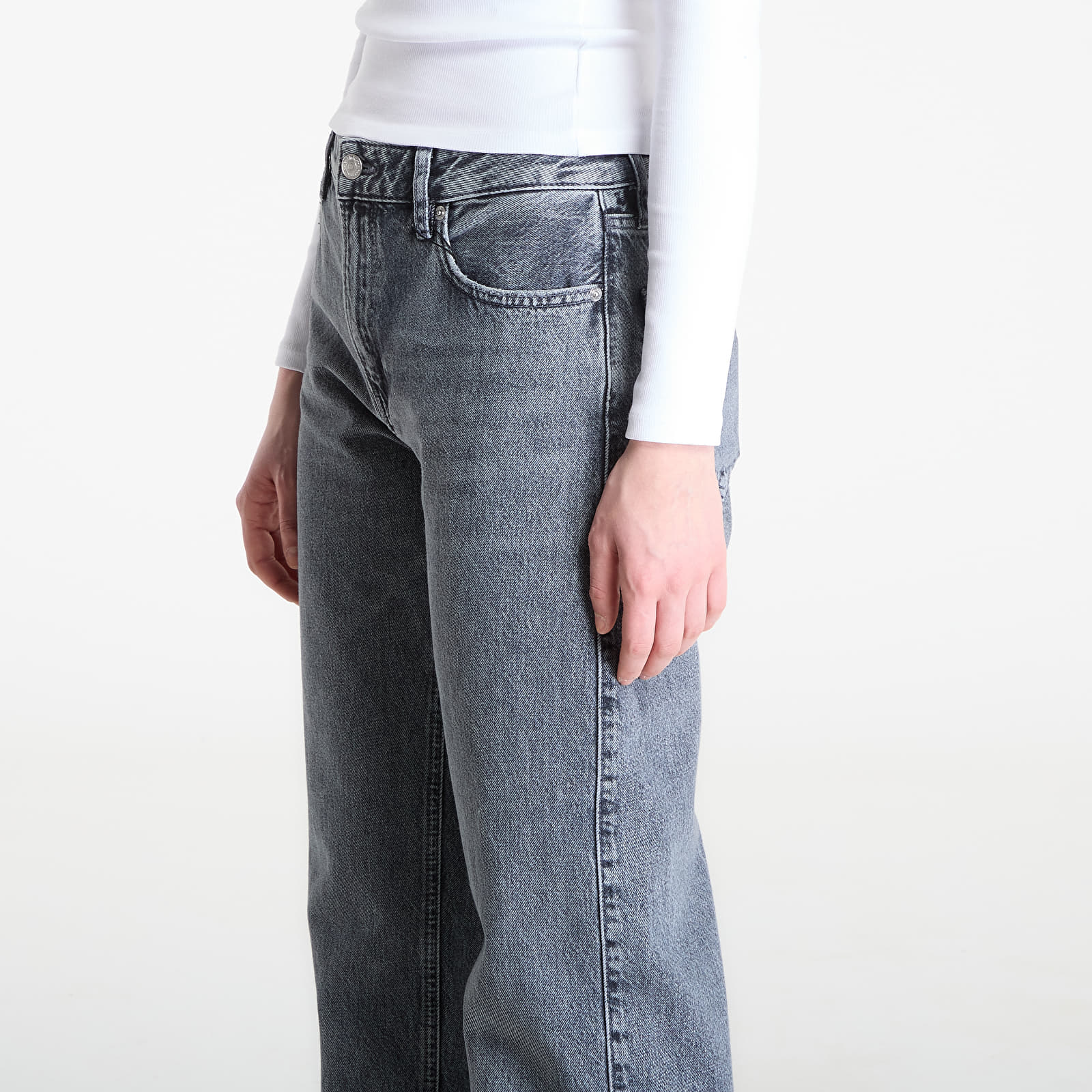 Jeans Calvin Klein Jeans 90S Straight As Jeans Gray
