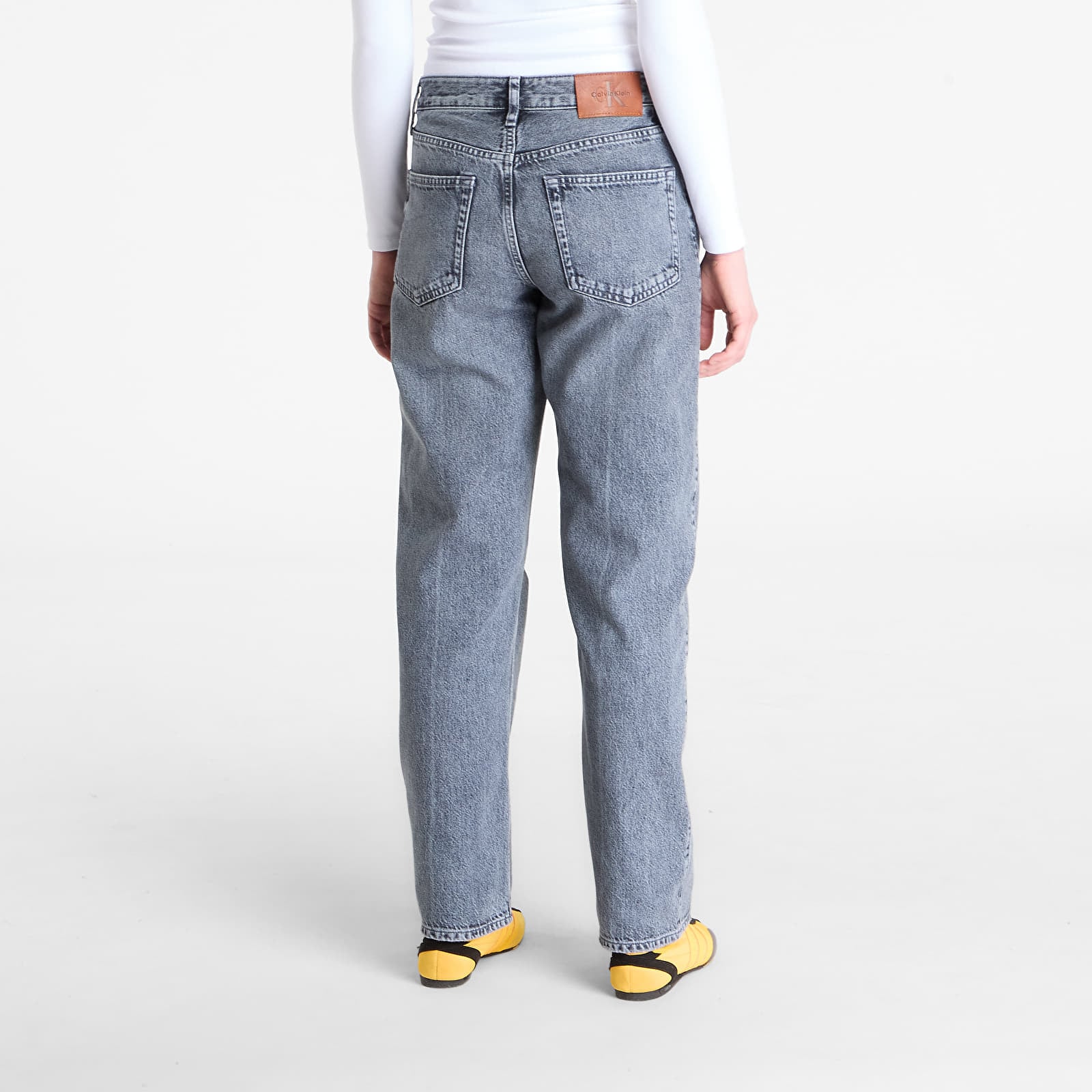 Jeans Calvin Klein Jeans 90S Straight As Jeans Gray