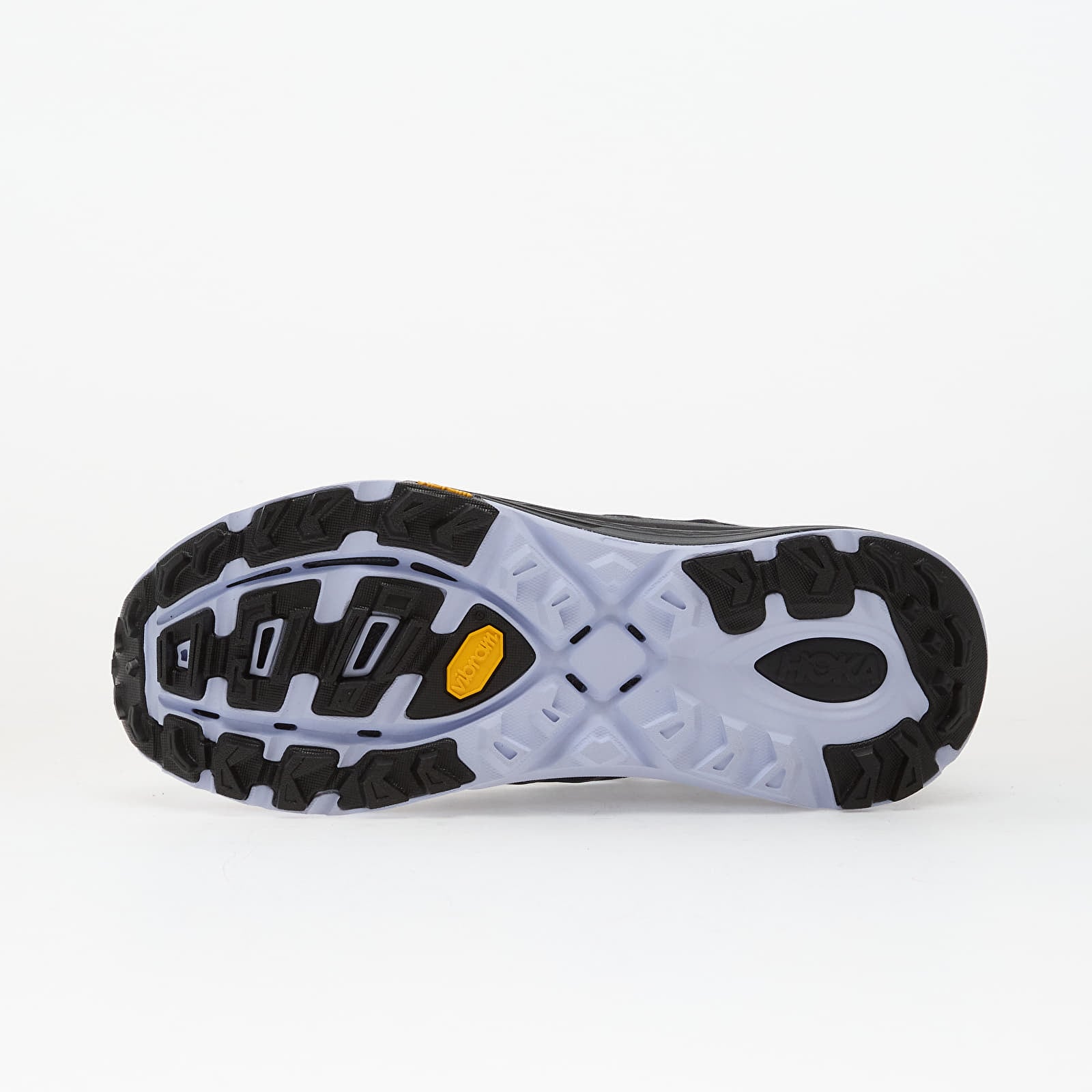 Men's shoes Hoka® U Mafate Three2 Wordmark Carbon Black/ Ambient Blue