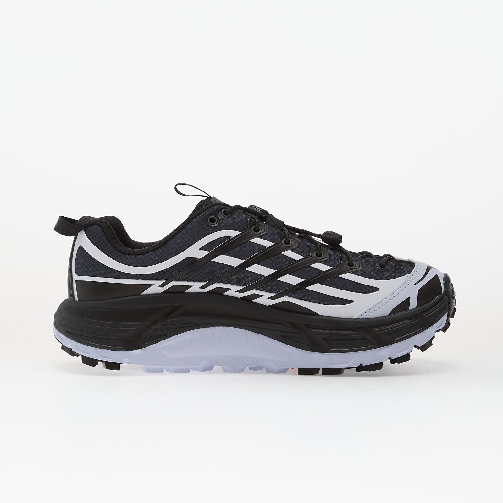 Men's shoes Hoka® U Mafate Three2 Wordmark Carbon Black/ Ambient Blue