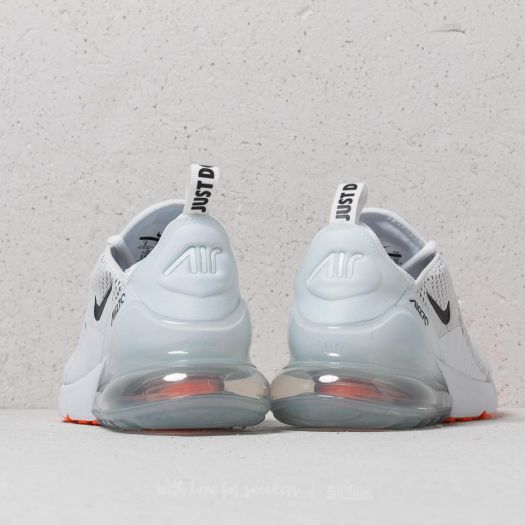 Men s shoes Nike Air Max 270 White Black Total Orange Footshop