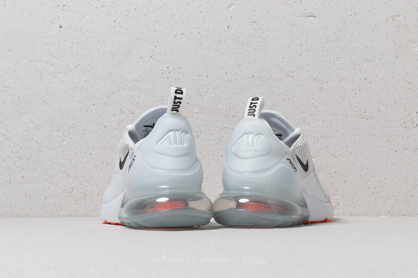 Nike air max 270 white total orange damen store