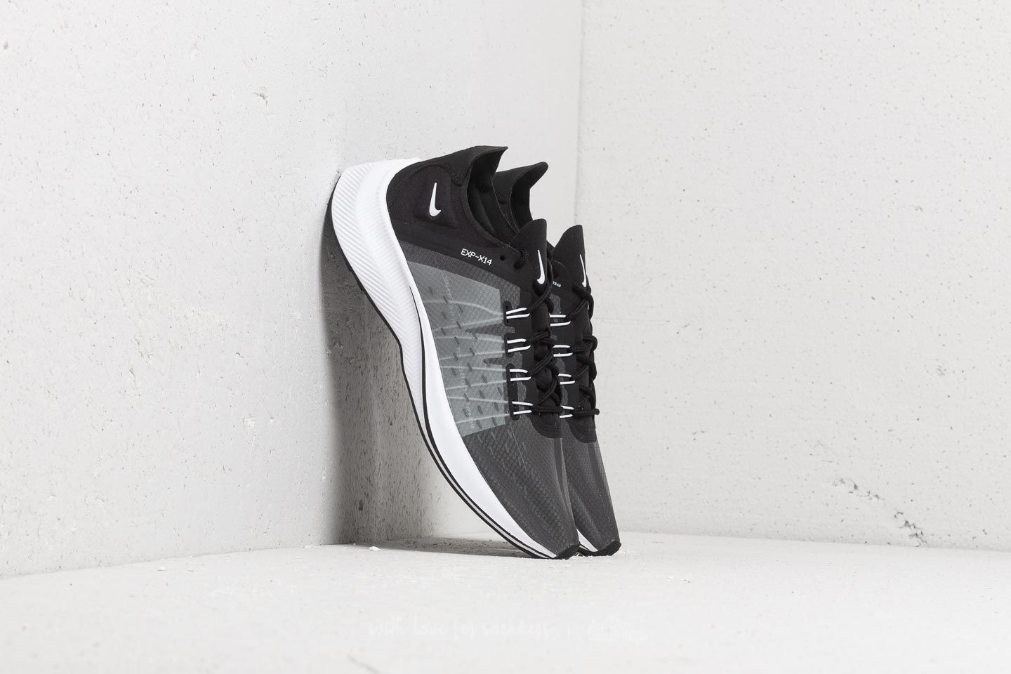Women s shoes Nike Exp X14 GS Black Black White Wolf Grey