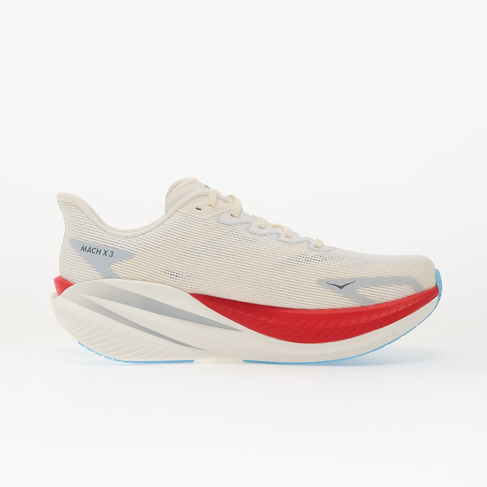 Herren Sneaker und Schuhe Hoka® M Mach X 3 White/ Alabaster