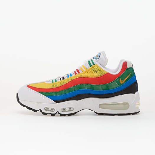 Nike Air Max 95 Big Bubble Prm White/ Metallic Gold-Chile Red-Photo Blue