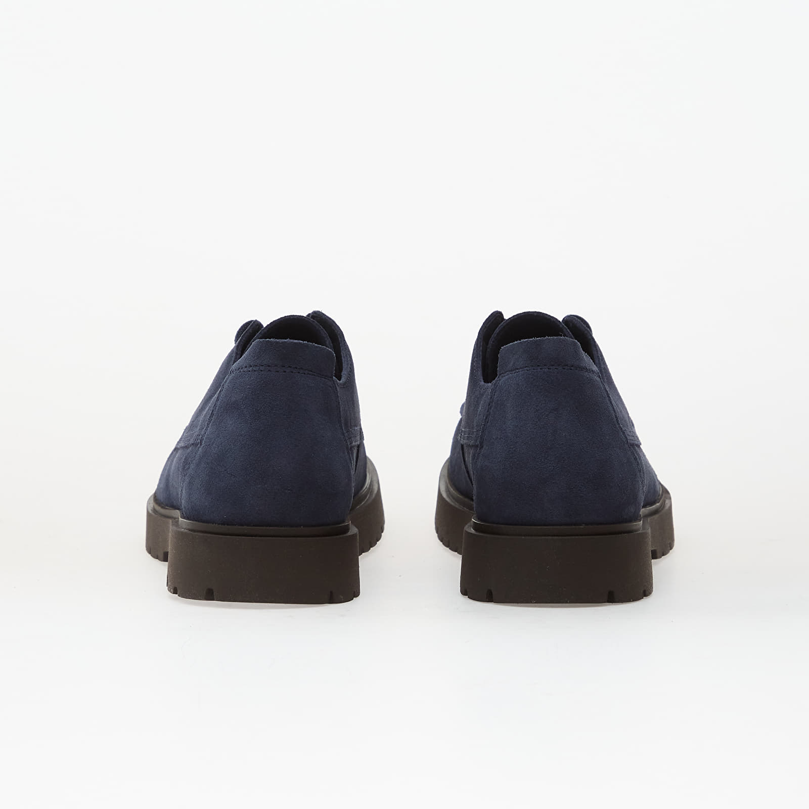 Sapatos de homem Birkenstock Highwood Moc Lace Low Suede Leather New Navy