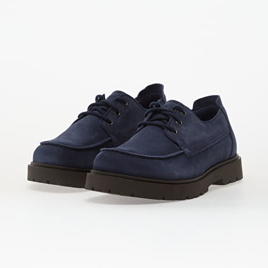 Birkenstock Highwood Moc Lace Low Suede Leather New Navy | Footshop