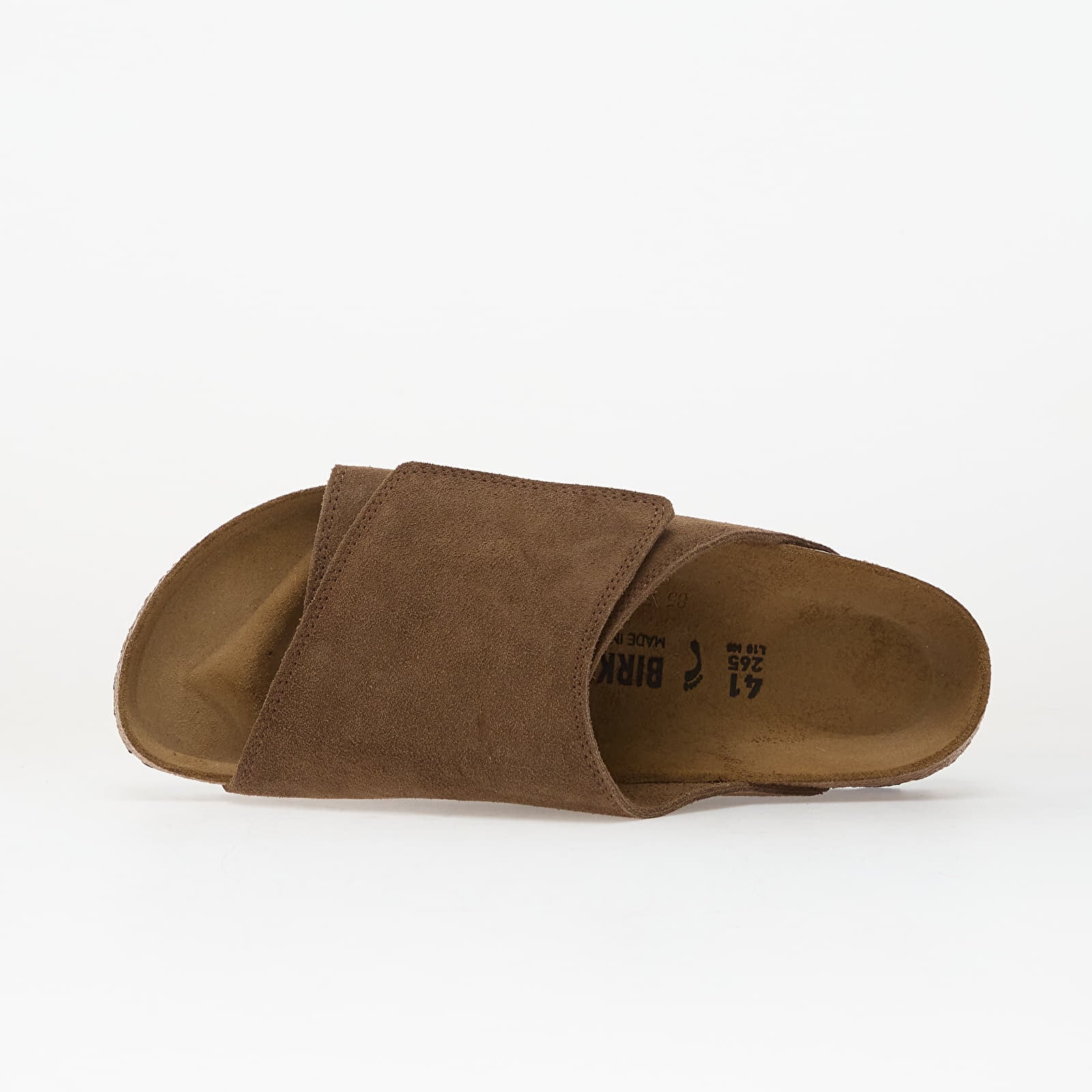 Мъжки кецове и обувки Birkenstock Solana VL Suede Leather Dark Tea