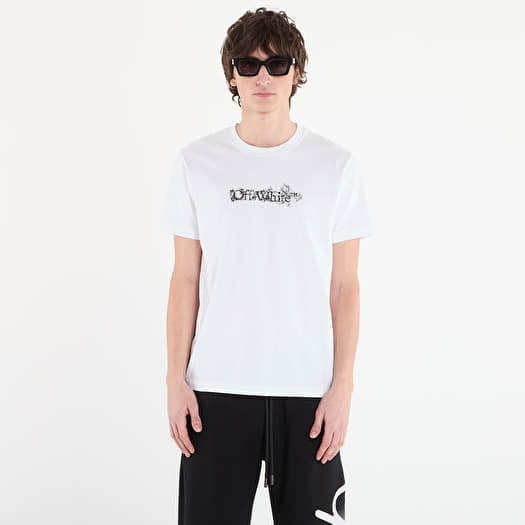 T-shirt Off-White Heraldic Treshold Arrows S/S Slim Tee White