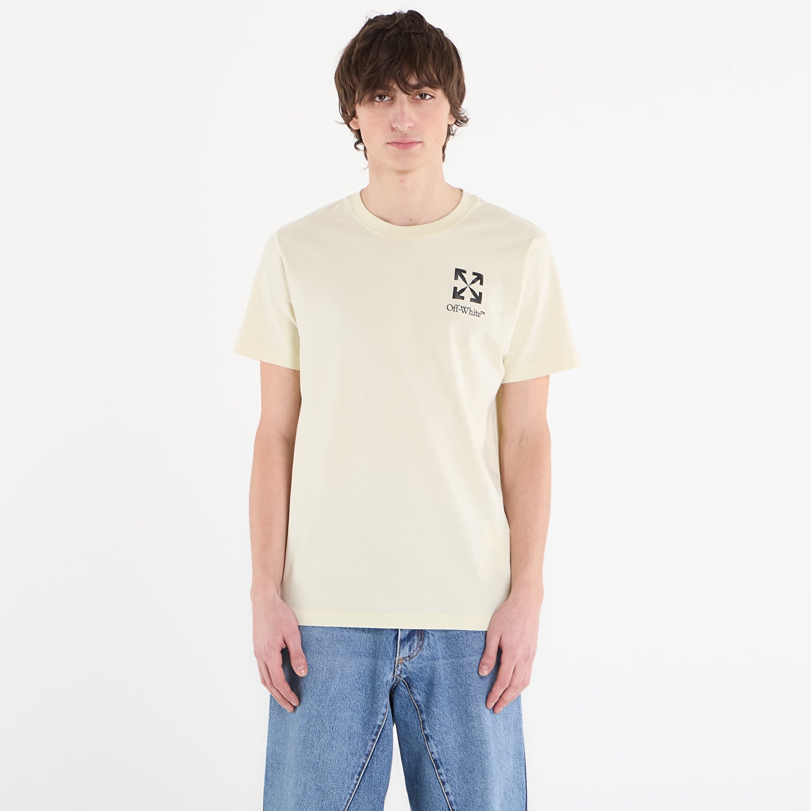 Tričká Off-White Small Arrow Slim S/S Tee Sylvan Green