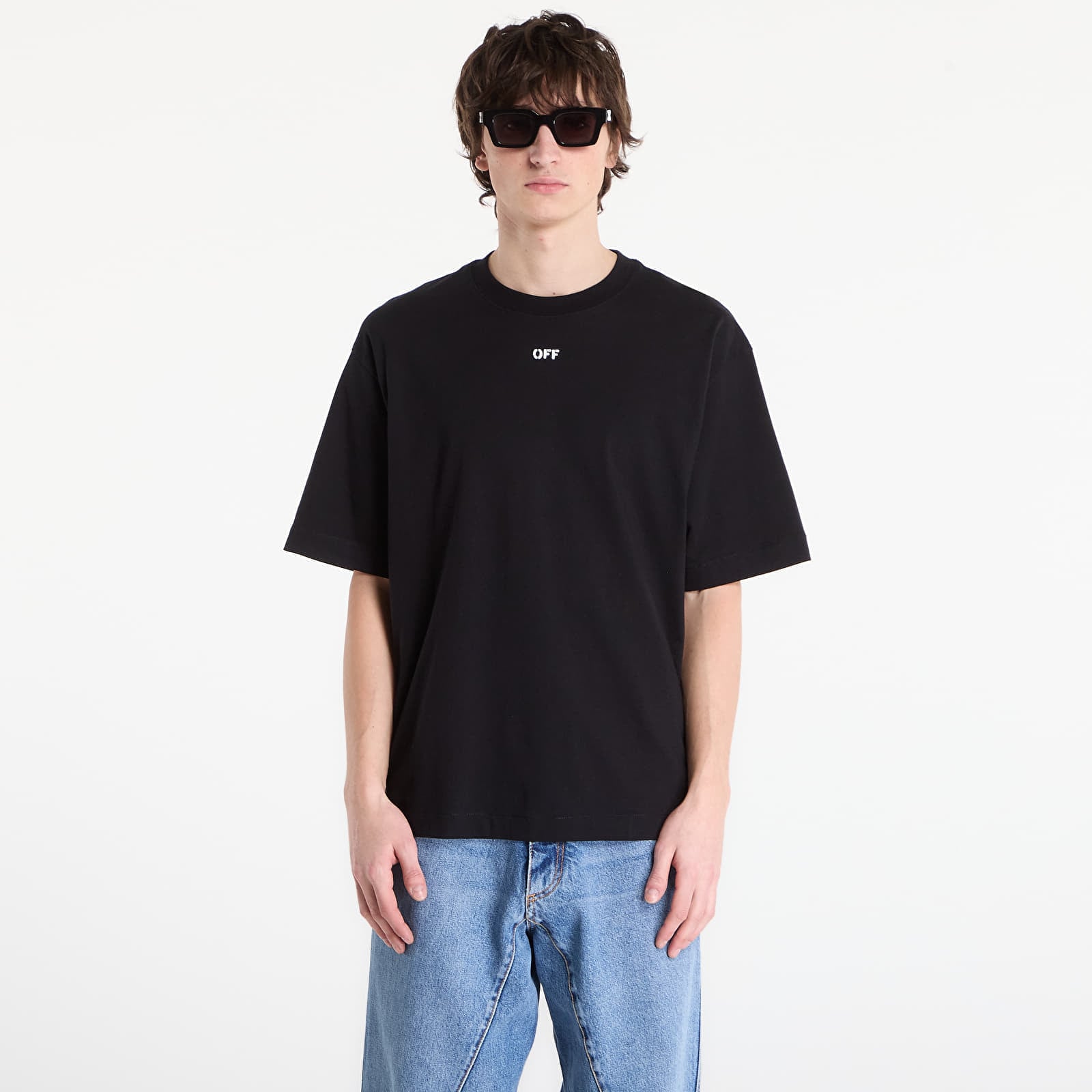 Tricou Off-White Chain Araldic Arrow S/S Skate Tee Black M