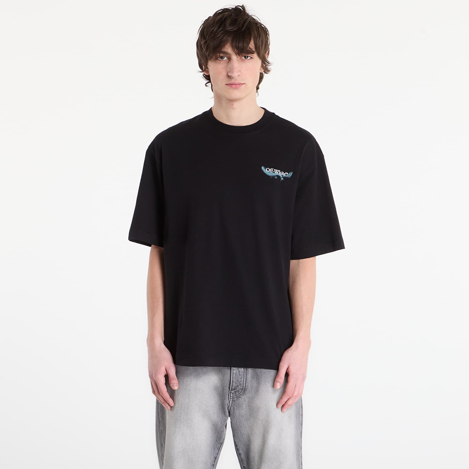 Tricou Off-White Moon S/S Skate Tee Black S