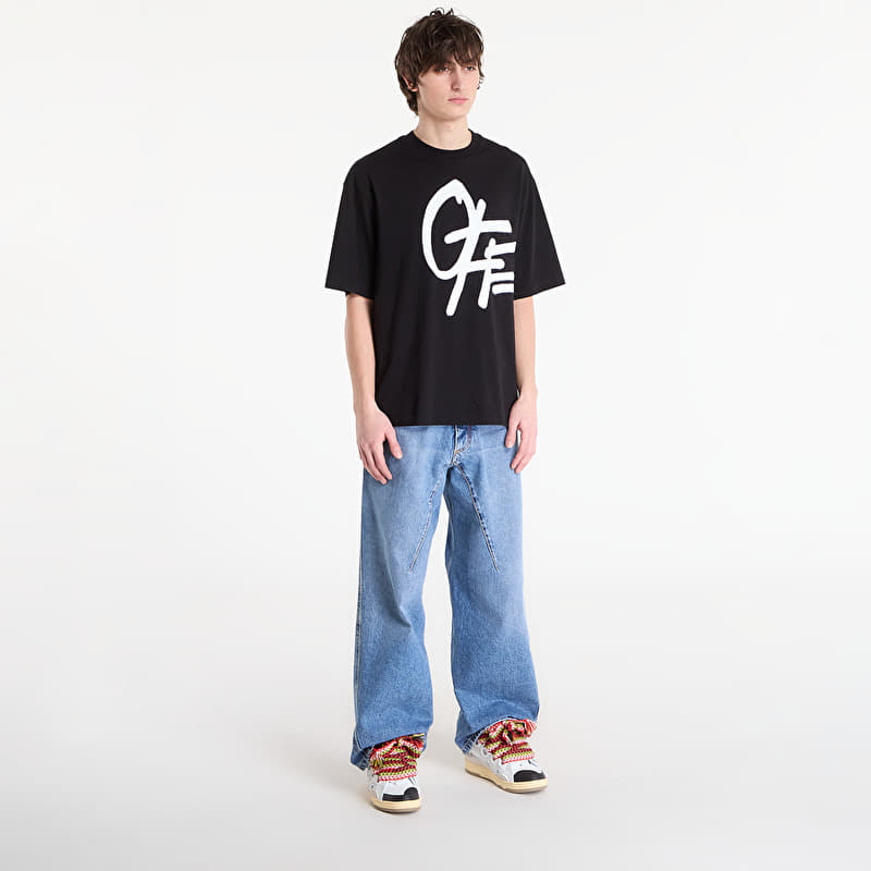 Tricouri Off-White Shared Spray Logo S/S Skate Tee Black