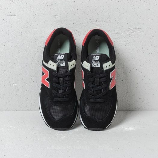 Men s shoes New Balance 574 Black Red Footshop