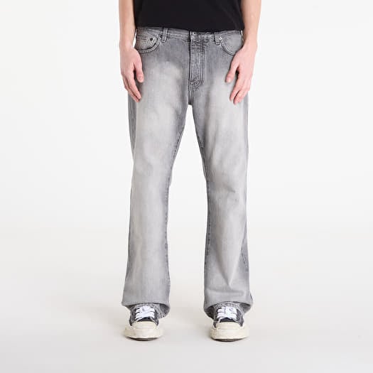 Τζιν Off-White Diag Slim Relaxed Jeans Sun-Faded Grey