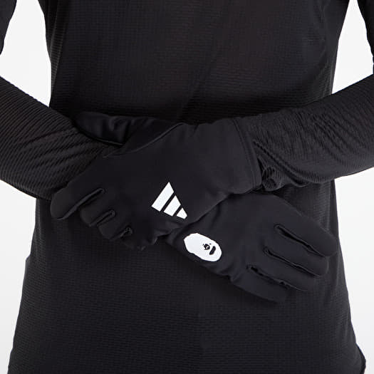 Pirštinės adidas x BAPE CAMO GLOVE Black/ Semi Lucid Fuchsia