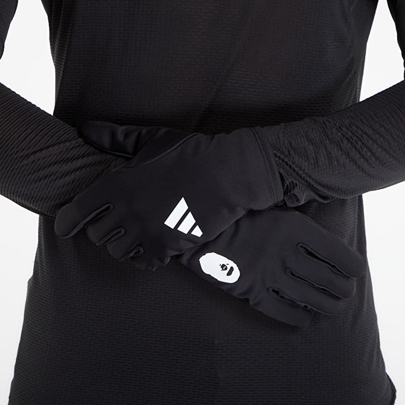 Guantes adidas x BAPE CAMO GLOVE Black/ Semi Lucid Fuchsia