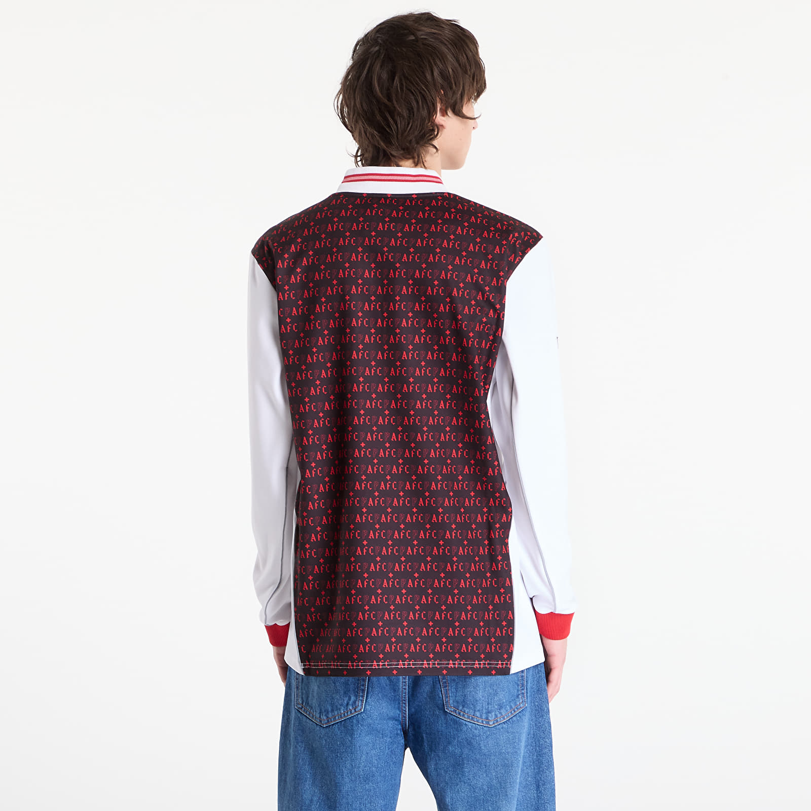 Мужской трикотаж adidas Arsenal Fc Places+Faces Lifestyler Jersey Black/ White