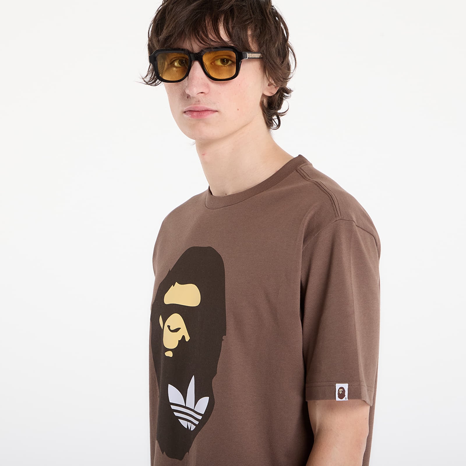 T-shirts  adidas x BAPE Ssl Tee Earth Strata