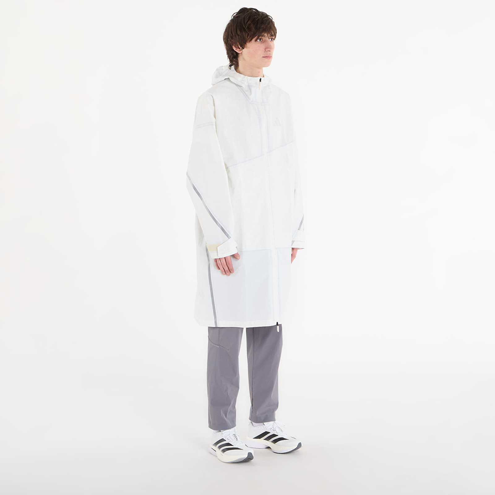 Giacche adidas Xpl Rain Parka Off White