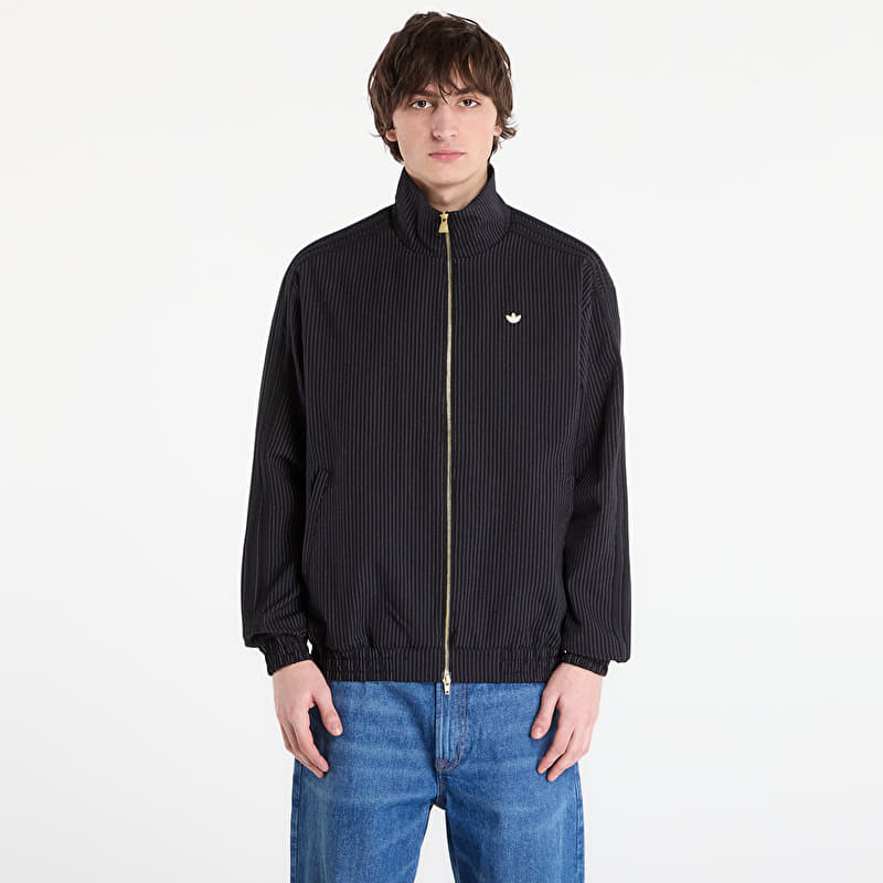 adidas Firebird Loose Pinstripes Track Top Black