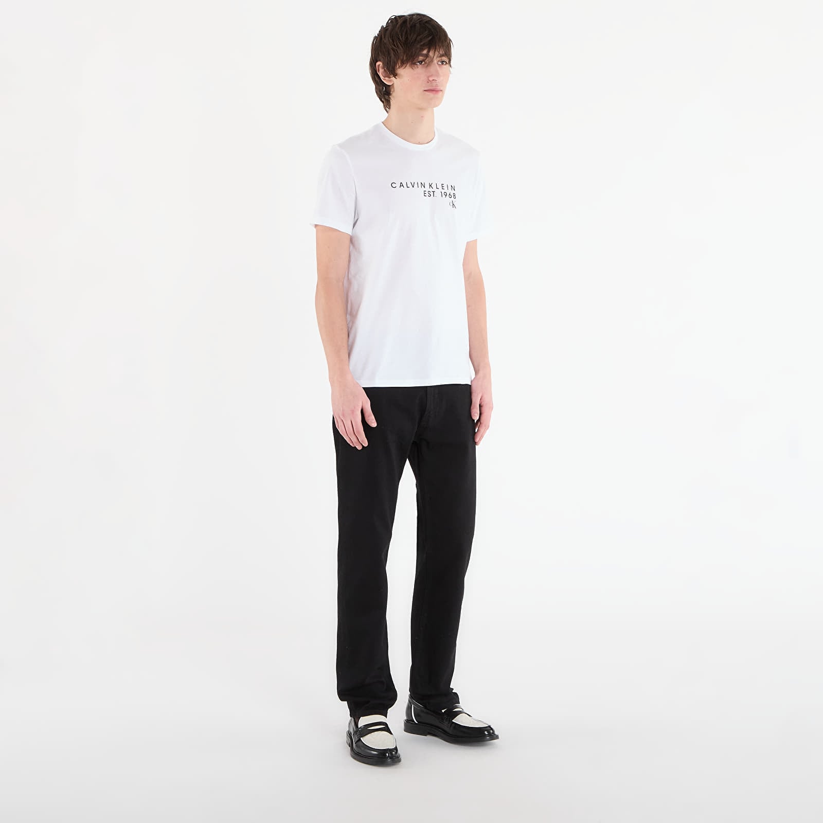 Majice T-shirt Calvin Klein Jeans Ss 30S Eu Wholesale Tee White