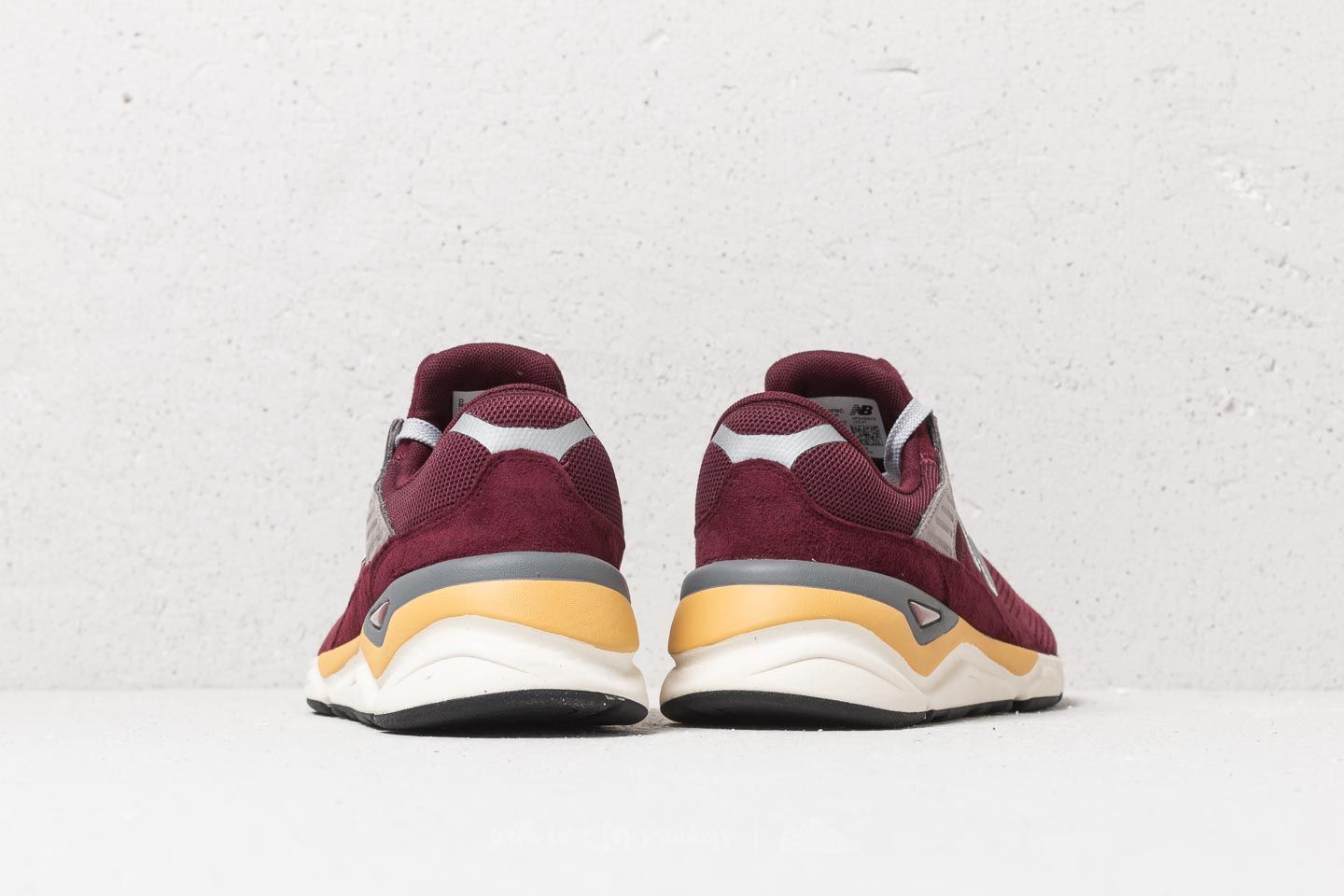 Men s shoes New Balance X 90 Burgundy Grey Footshop