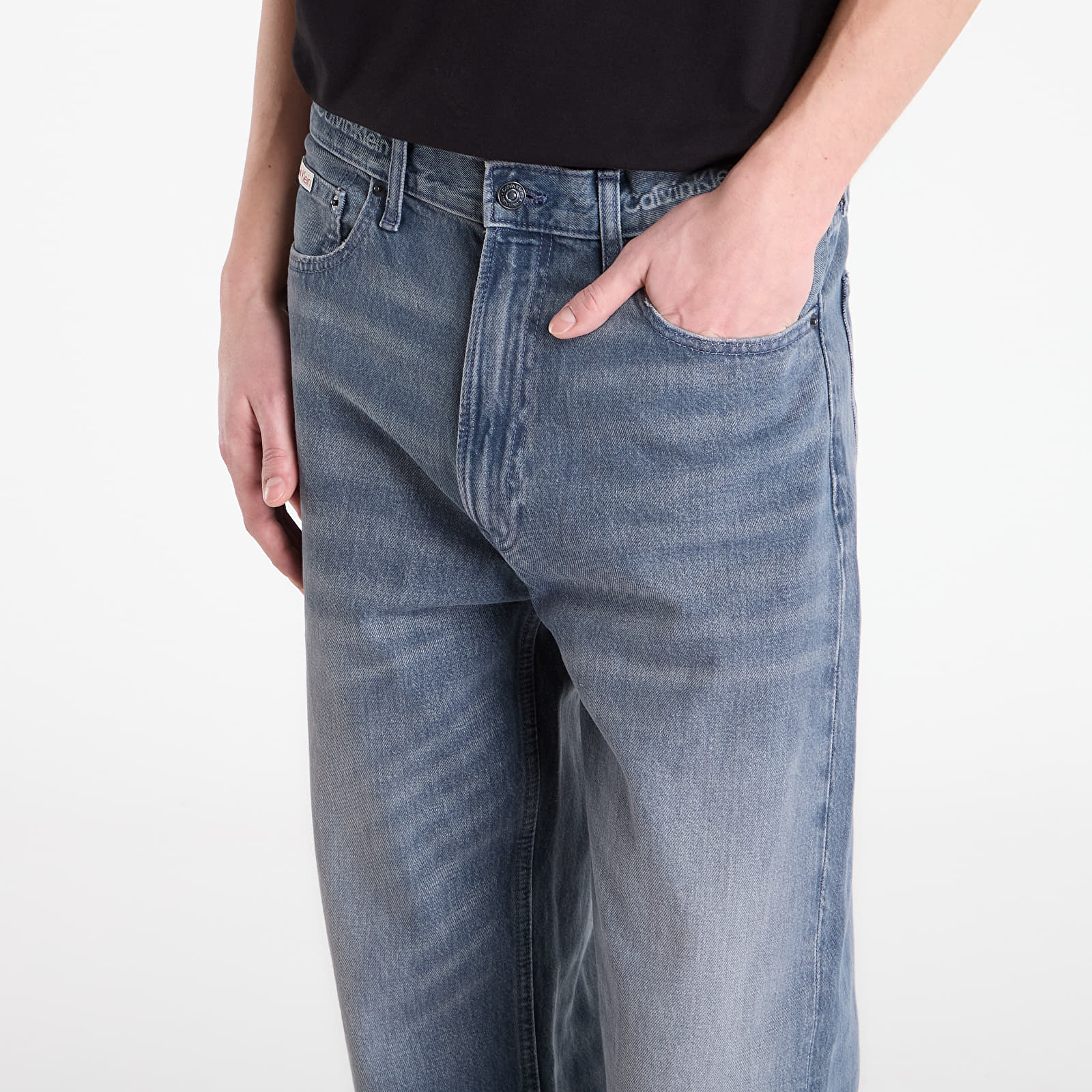 Teksad Calvin Klein Jeans Baggy Blue Ash Stone Jeans Gray