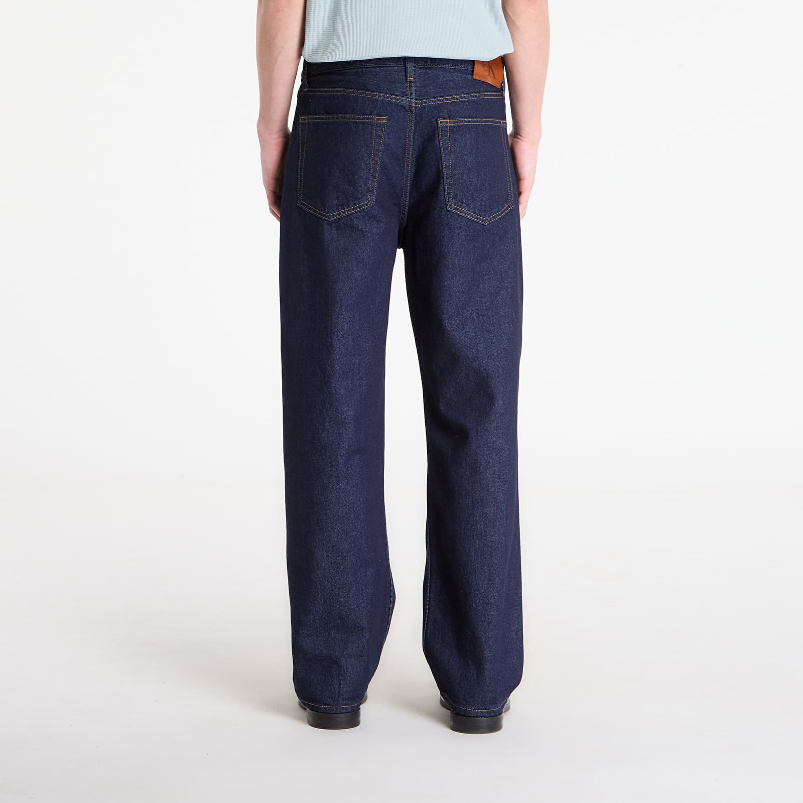 Jeans Calvin Klein Jeans Baggy Ck Classic Rinsed Jeans Blue