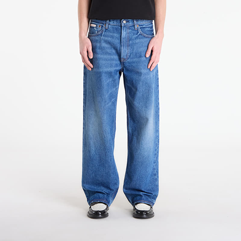 Džíny Calvin Klein Jeans Baggy Ck Boulder Jeans Blue