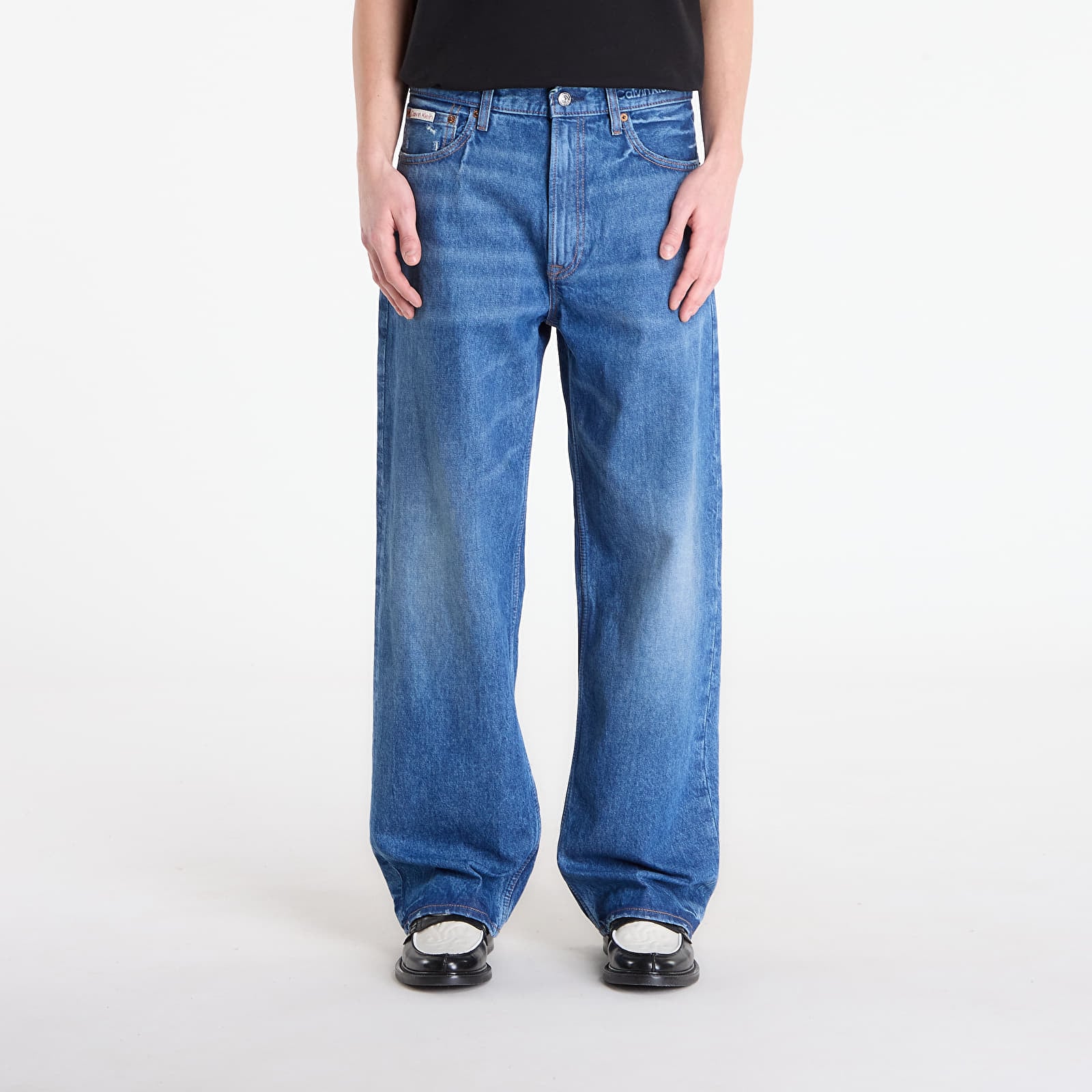 Jeans Calvin Klein Jeans Baggy Ck Boulder Jeans Blue