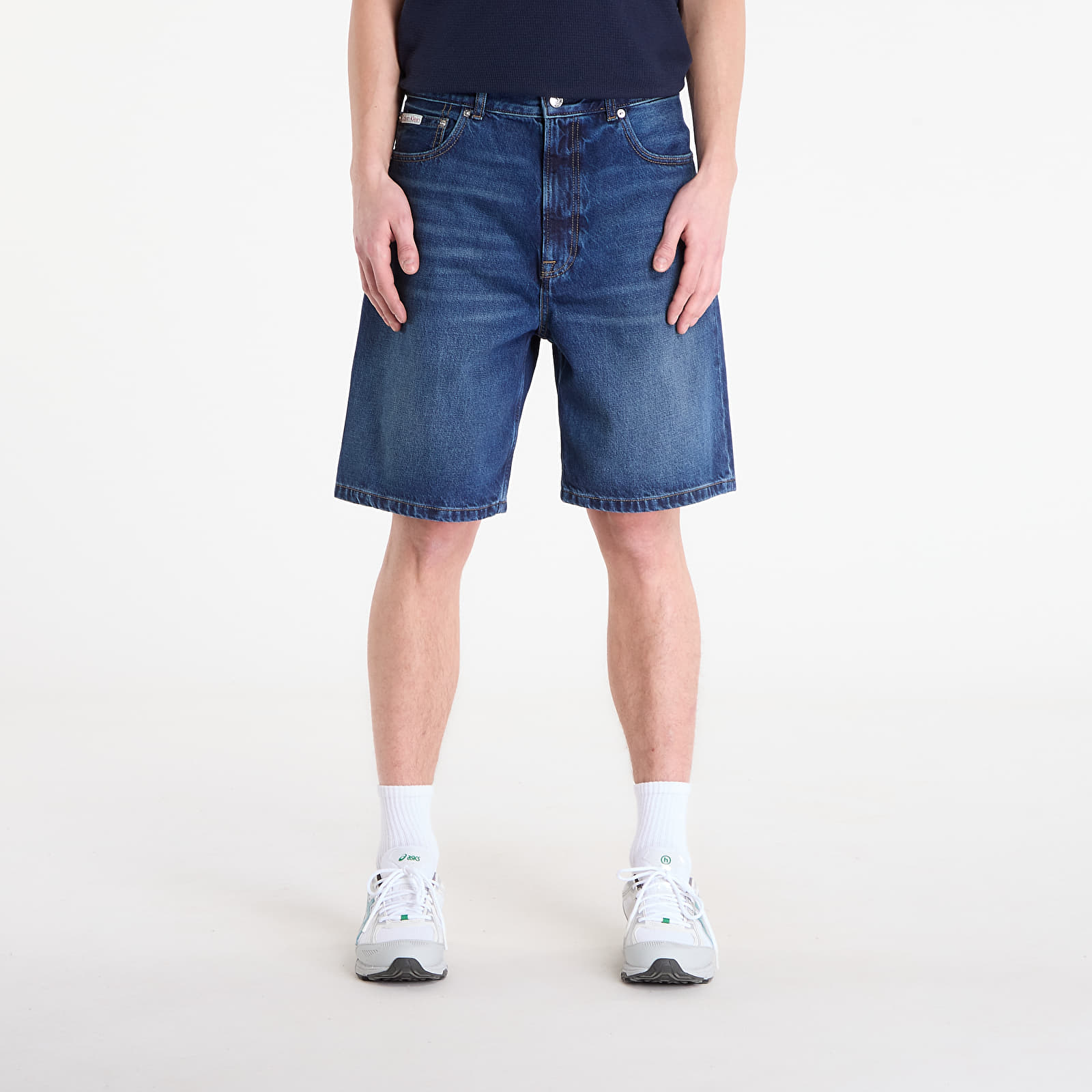 Kratke hlače  Calvin Klein Jeans 90S Short Oil Slick Blue