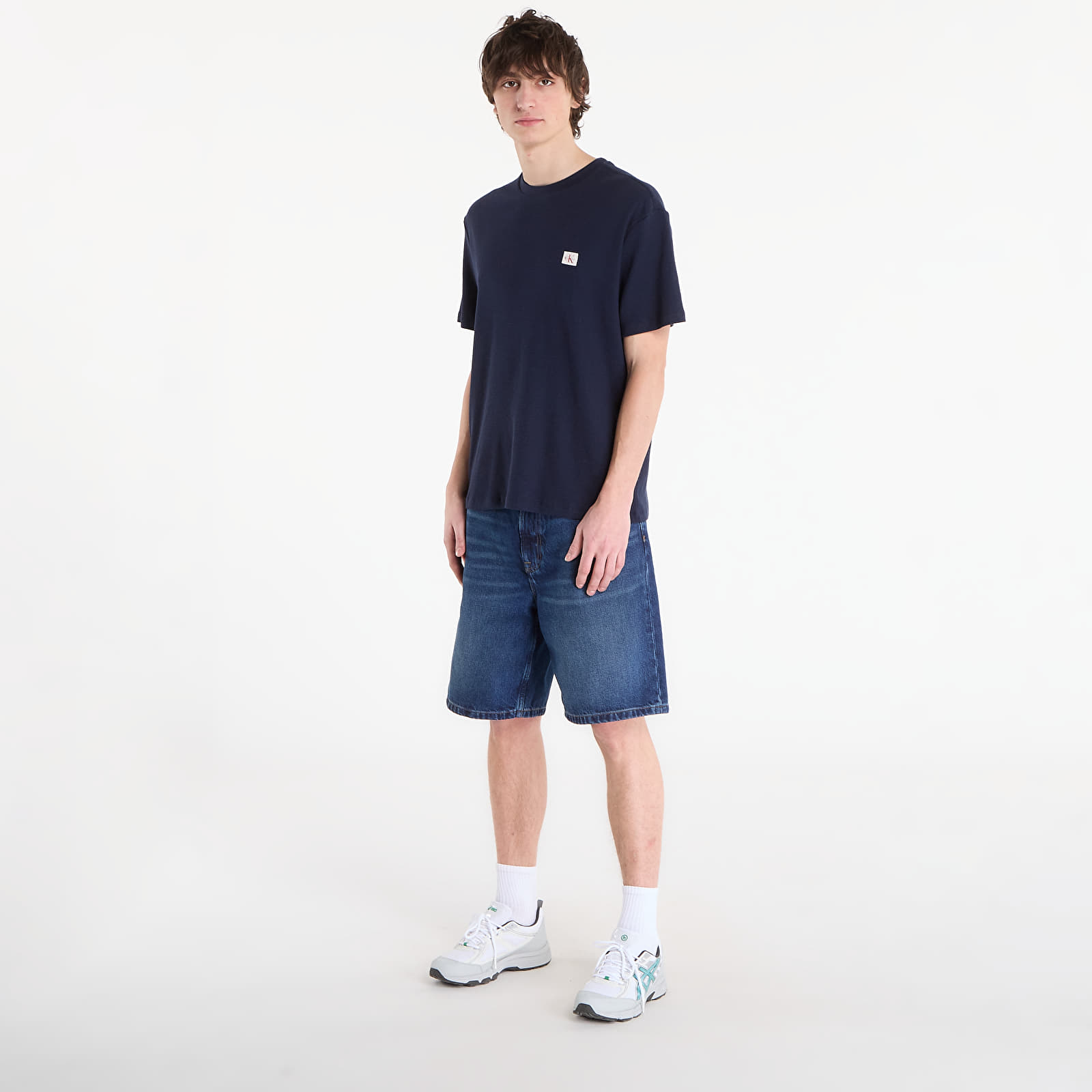 Kratke hlače  Calvin Klein Jeans 90S Short Oil Slick Blue