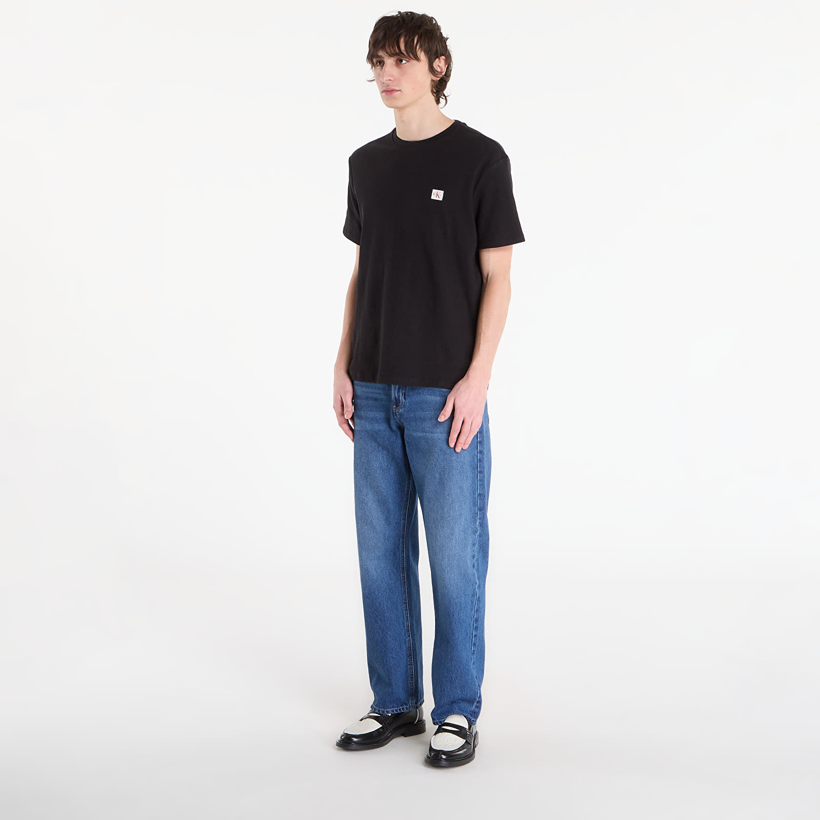 Kavbojke  Calvin Klein Jeans 90S Straight Indigo Jeans Blue