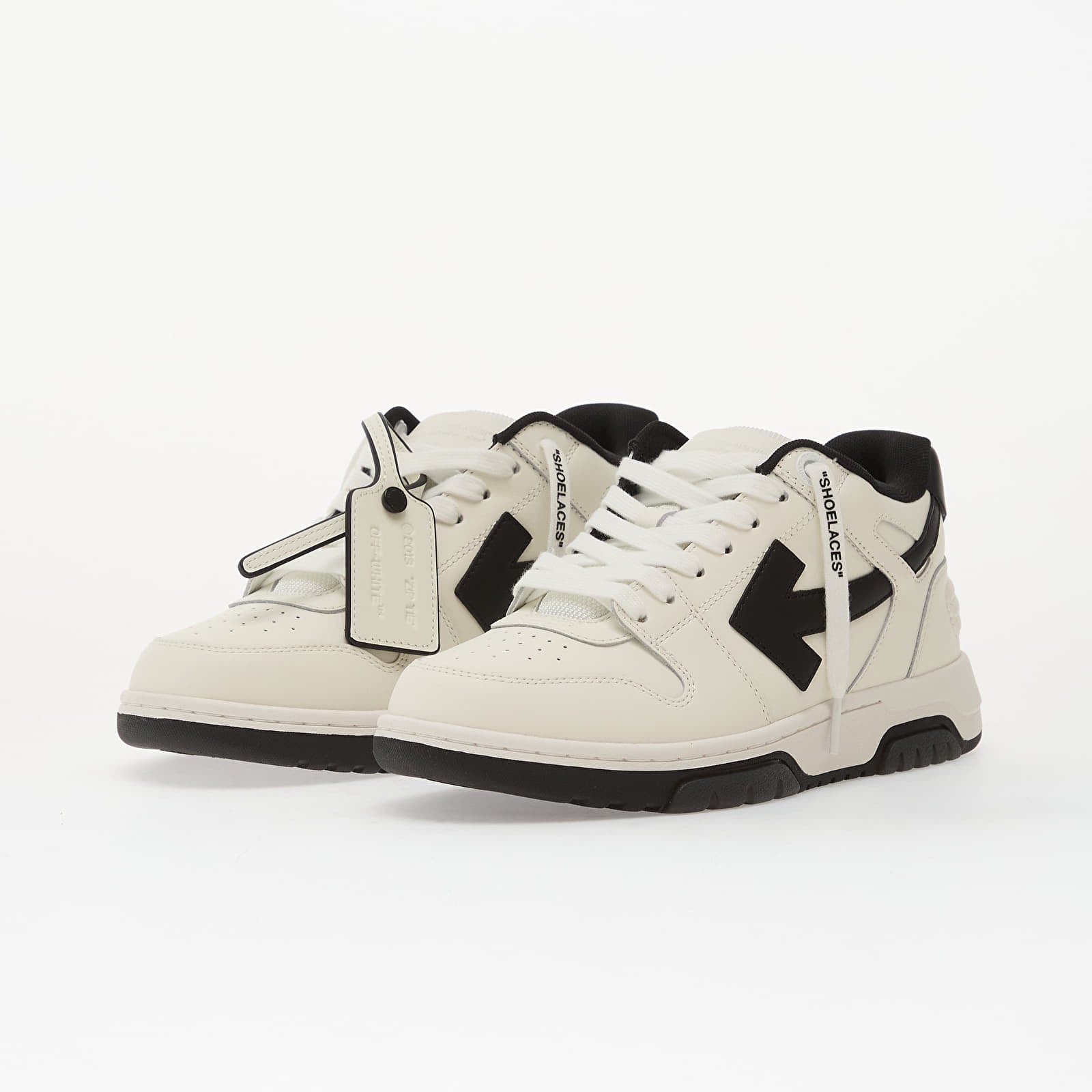 Ženski čevlji Off-White W Out Of Office Calf Lea White/ Black