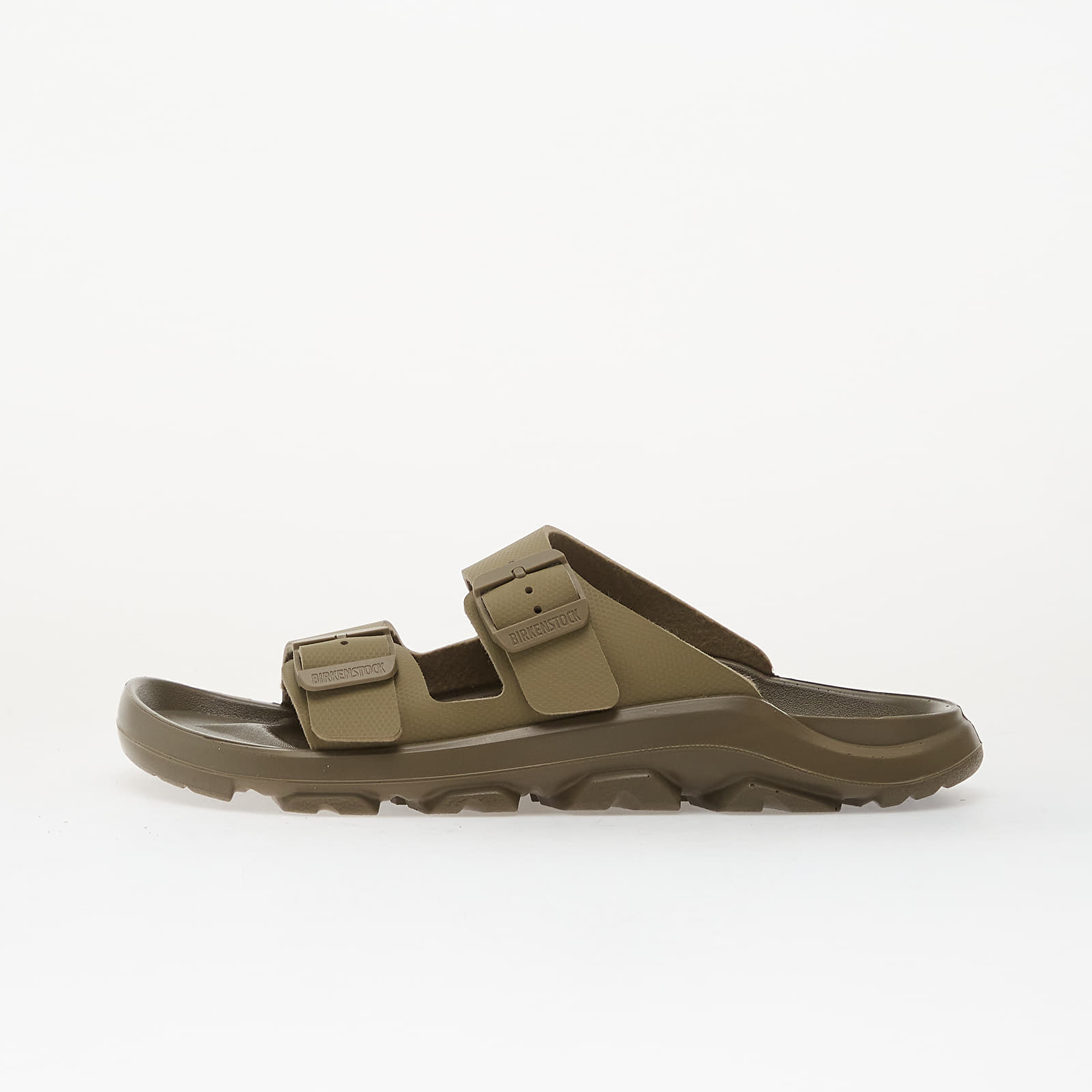 Sapatos de homem Birkenstock Mogami Terra 2 Strap Birko-Flor Unisex Apex Faded Khaki