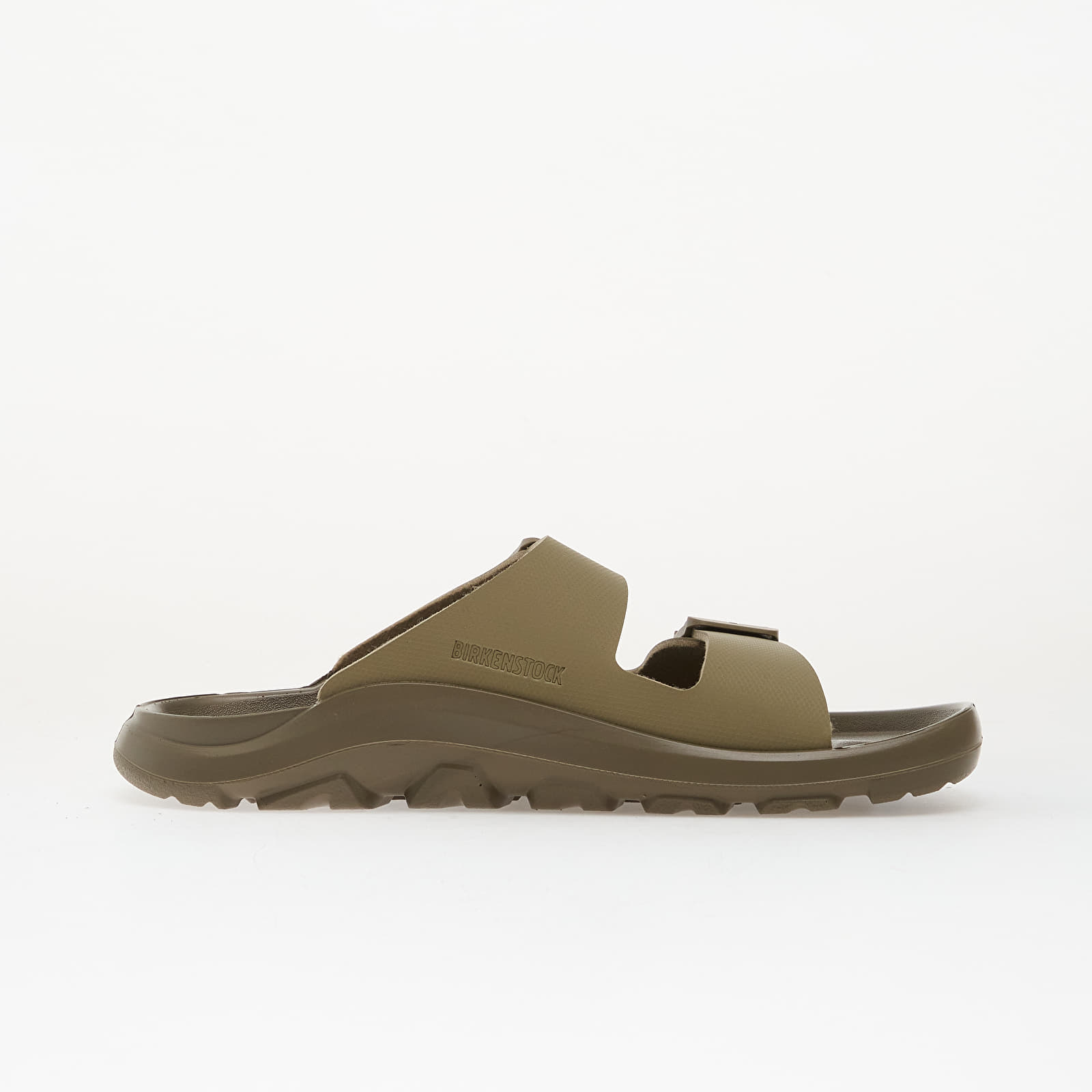 Sapatos de homem Birkenstock Mogami Terra 2 Strap Birko-Flor Unisex Apex Faded Khaki