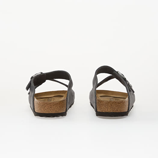 Birkenstock Arizona Suede Leather Unisex Charcoal | Footshop display picture 1