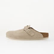 Birkenstock Boston Suede Leather Unisex Oyster